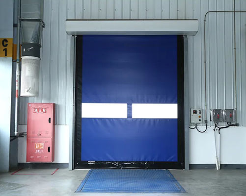 Wysokiej prędkości szybkie rolety drzwi 380V przemysłowe automatyczne z PVC wodoodporne