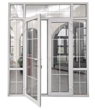 Wyrzucona ramka Aluminium sekcjonalne drzwi garażowe bramy pełny widok dla willi w pełni przejrzysty