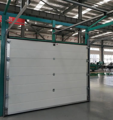 50 mm-80 mm grubość izolowane sekcjonalne drzwi garażowe panelowe