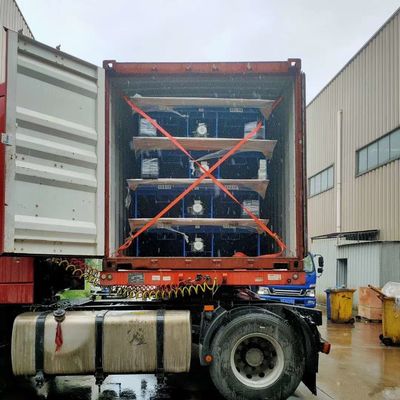 Załadunek kontenera 40000LBS Hydrauliczna platforma przeładunkowa
