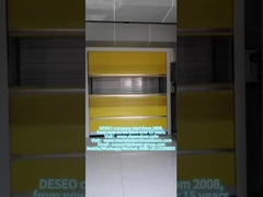 Drzwi szybkie z rolkami z PVC