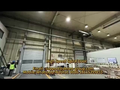 Szybkie drzwi spiralne