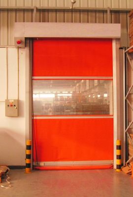 1176pa Odporność na wiatr Szybkie bramy rolowane Szybkobieżne drzwi Silnik o grubości 1,5 mm ze stali nierdzewnej