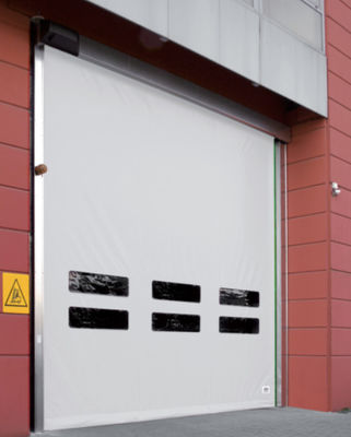 Przemysłowa szybka brama rolowana Automatyczna brama rolowana Izolacja termiczna PVC