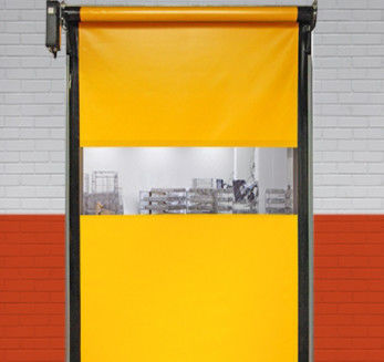 Automatyczne szybkie bramy rolowane z PVC 50HZ Szybkobieżna pionowa roleta
