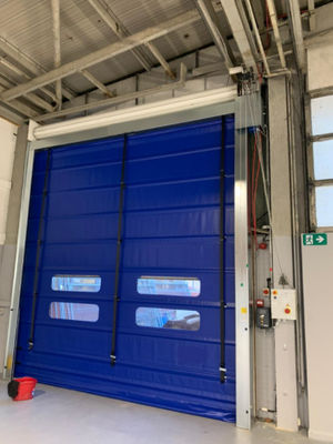 Automatyczne drzwi szybkobieżne o dużej wytrzymałości CE ISO9001 o doskonałej powierzchni