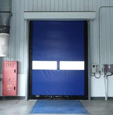 Szybkobieżne bramy rolowane ze stali nierdzewnej Pvc Automatyka Migawka 220 V Magazyn Clean Room
