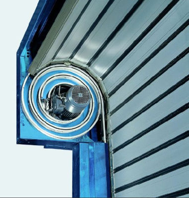 Specjalne szybkie drzwi spiralne z 0,8 m/s i aluminiowym dokem magazynowym