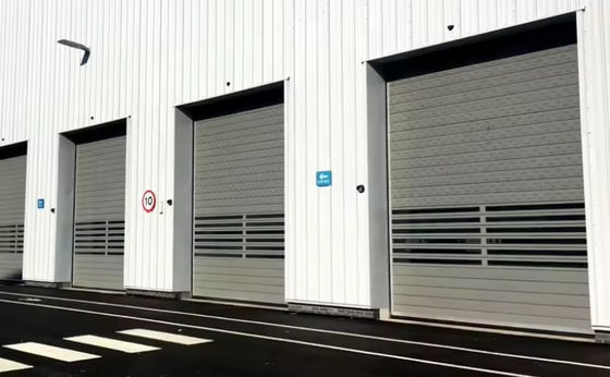 PLC sterowane szybkie drzwi spiralne z prędkością otwarcia i zamknięcia 0,8 m/s