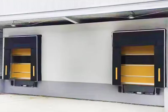 Odporne na warunki pogodowe tkaniny z przewodu ładunkowego schronienia w dokach Łatwe w instalacji z niską logistyką konserwacyjną