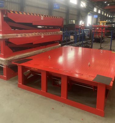 25000-40000LBS Pojemność Bezpieczne warsztaty projektowe Automatyczne Płyty dokujące Płyty dokujące Wyraźniki drzwiowe Ciężkie urządzenia hydrauliczne