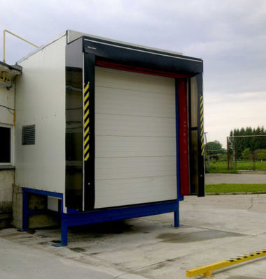 Nowoczesny regulowany system ładowania Skryje drzwi doków z materiałem gumowym z tworzyw sztucznych PVC Skryje mechaniczne doków