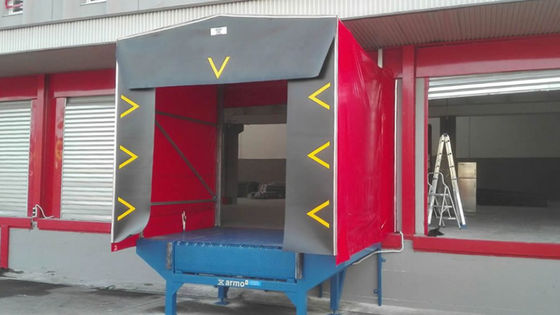 Nadmuchany uszczelnienie doków izolowane szczelne schronienie doków z niezrównaną trwałość nowoczesny design ekonomiczny