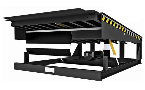 Dock Door Levelers Workshop Automatic Dock Plate 25000-40000LBS Bezpieczny projekt z dostosowalną wysokością pokładu i paskami bezpieczeństwa