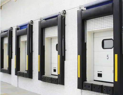Wysoka wytrzymałość regulowany system ładowania schronienie drzwi dok dla optymalnej logistyki i magazynowania