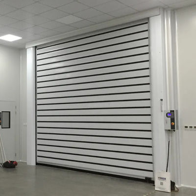 Aluminiowe przezroczyste szybkie drzwi spiralne Efektywność bezpieczeństwa dostosowana dla wygody