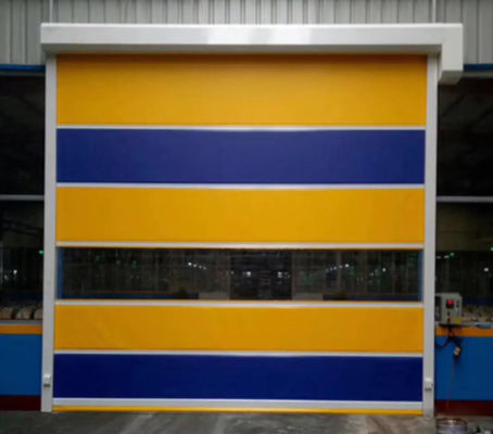 Łatwa instalacja Wysokiej prędkości PVC Roll Up szybki okiennik drzwi 304 ze stali nierdzewnej Modern Design Zipper