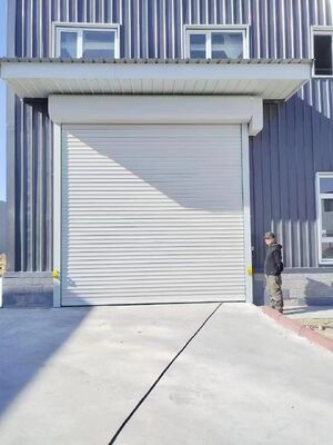Wysokiej jakości automatyczna izolacja cieplna z aluminium stopu przemysłowego wysokiej prędkości drzwi spiralnych drzwi warsztatowe