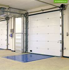 Izolowane drzwi stalowe segmentowe z podwójną warstwą bezpieczeństwa