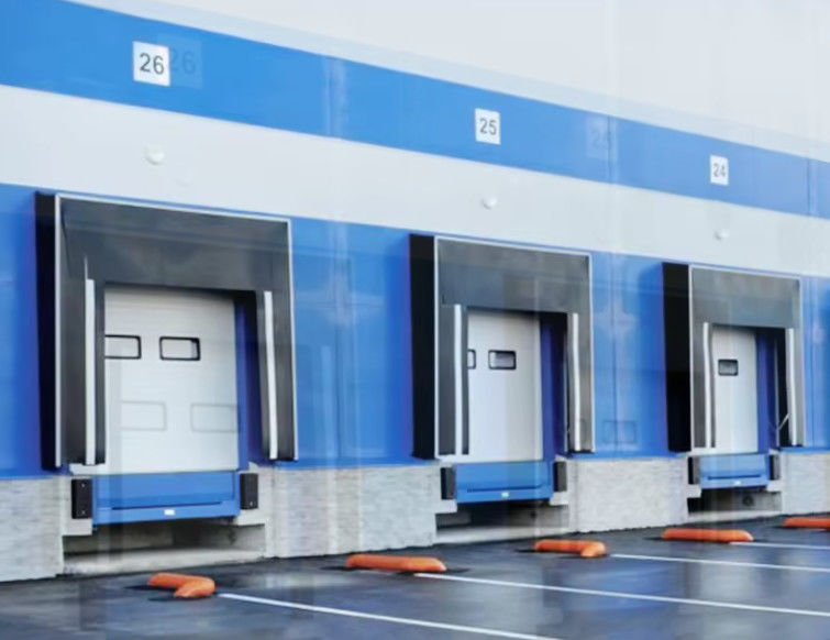 Odporne na warunki pogodowe tkaniny z przewodu ładunkowego schronienia w dokach Łatwe w instalacji z niską logistyką konserwacyjną