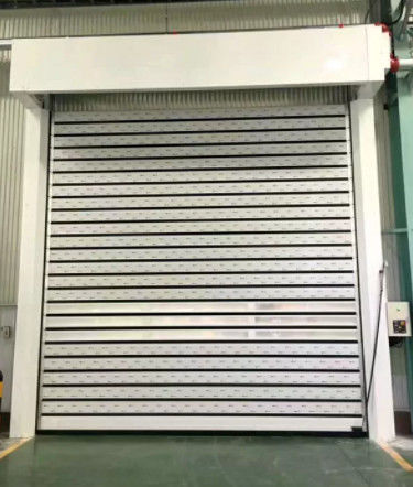 Zaawansowana moc silnika 0,75 kW Aluminiowe drzwi spiralne dla środowisk napiętych