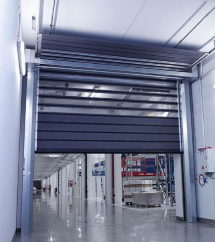 Automatyczne wyciąganie wysokowydajne stop aluminium wysokiej prędkości drzwi spiralne bezpieczeństwo wydajność gwarantowane zasilanie 220V/50HZ prędkość zamknięcia 0,8m/s