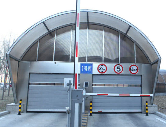 Zindywidualizowane aluminium przezroczyste drzwi spiralne o dużej prędkości Wydajność bezpieczeństwa Odporność na wiatr ≤2,0KN/m2